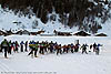D�part course de ski de fond